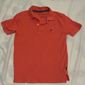 Nautica Boys Size L (6) Polo Shirt